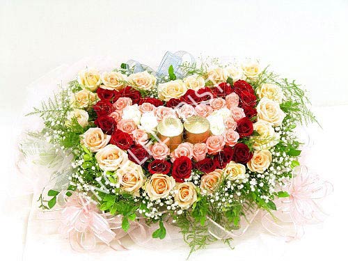 Happy Birthday Flowers: Rosy Oasis