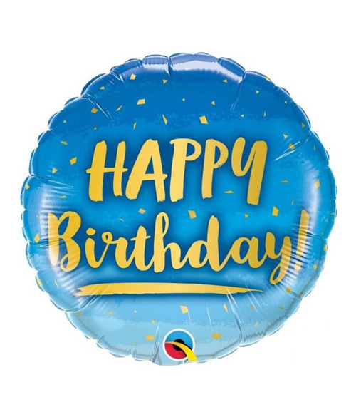 Happy Birthday - Blue