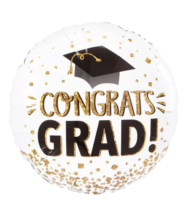 Graduation - Gold Glitter