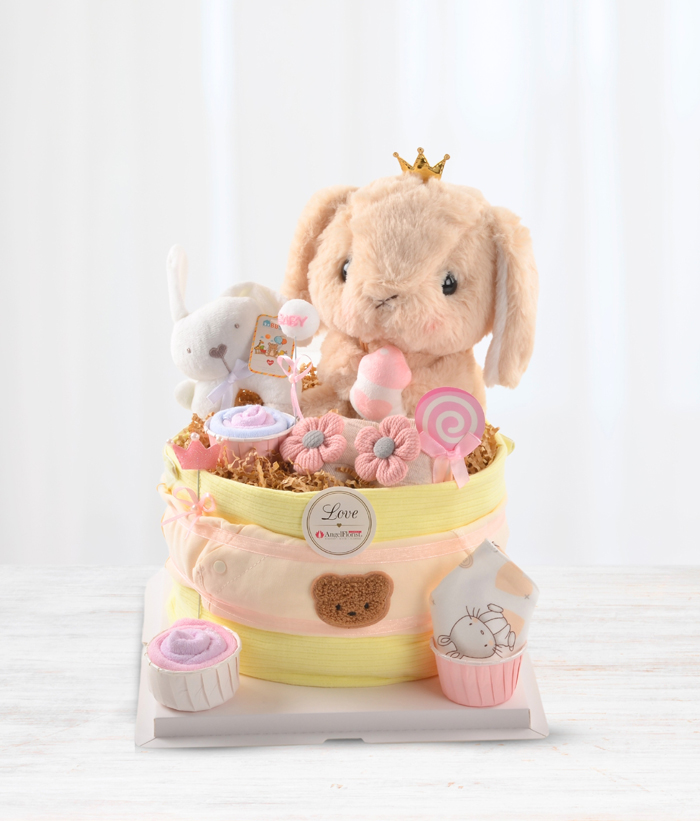Bunny Diaper Cake