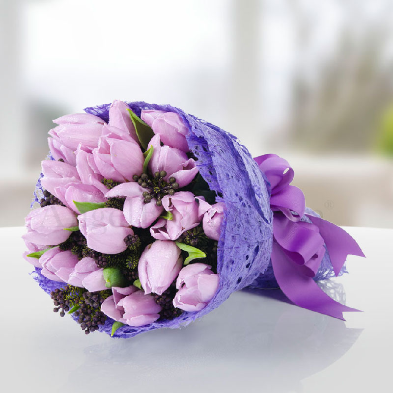 Flower Hand Bouquet: Permanence of Love