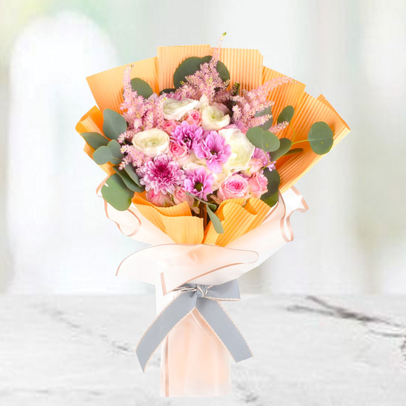 Hand Bouquet: Joyful Heart