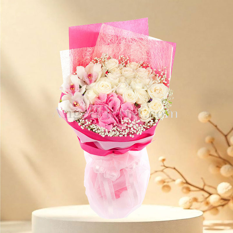 Flower Bouquet: Yours Faithfully