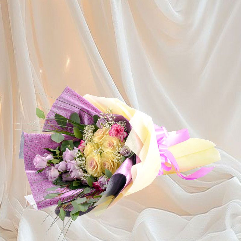 Flower Bouquet: Long Bouquet-Sweet Enchantment