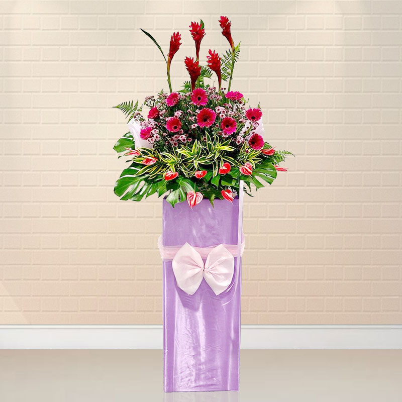 Opening Stand: Purple Blossom