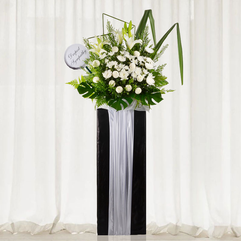 Condolence Flowers: Pure Sympathy