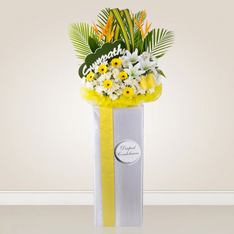 Condolence Wreath:Be Deeply Missed