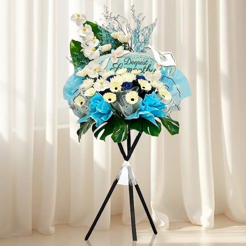 Sympathy Stand: Peaceful Farewell