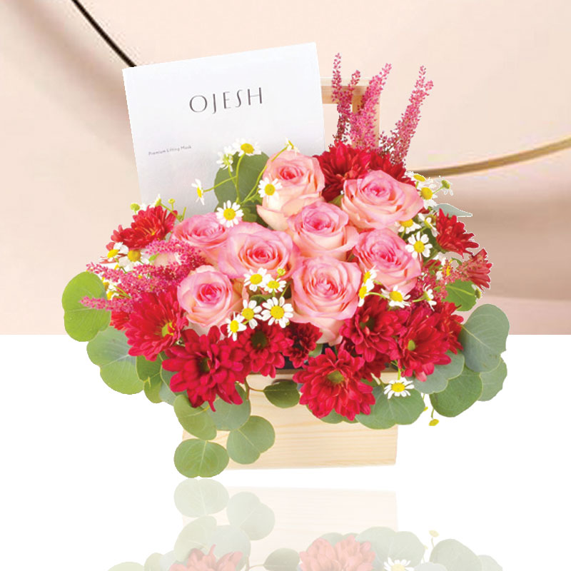 Mask Serum+Gorgeous flowers