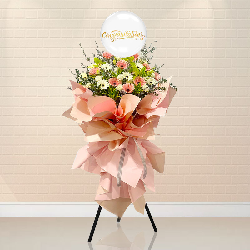 Opening Flower: Congratulations