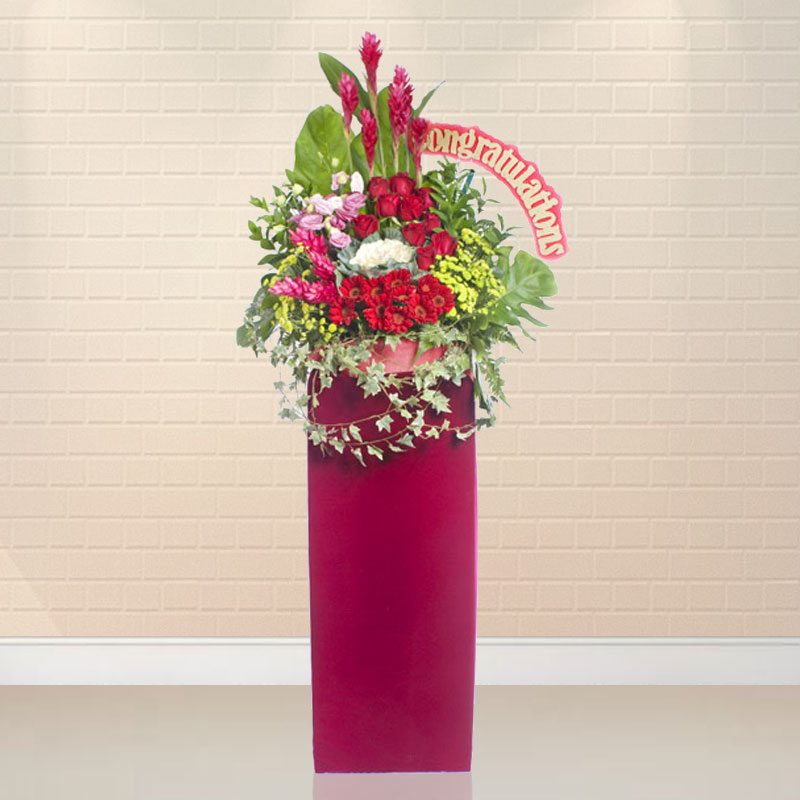 Opening Flowers Stand: Achievement