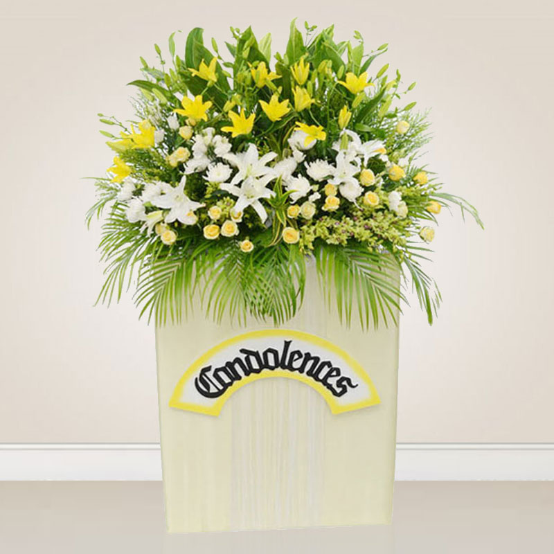 Condolence Flowers: Deepest Condolences