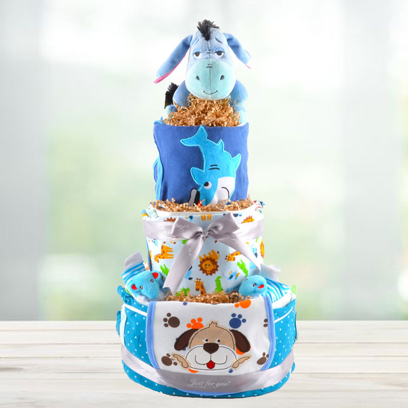 Diaper Cake - Little Eeyore