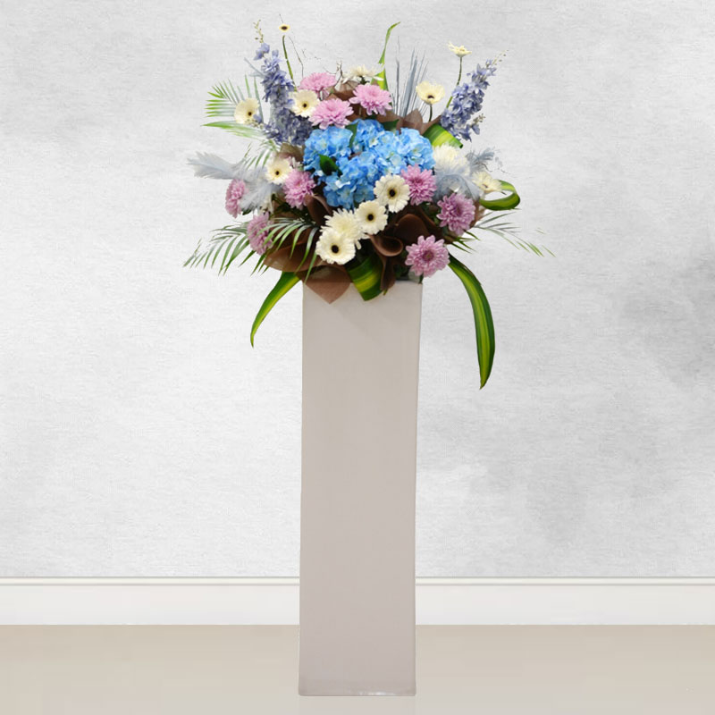 Peaceful Petals-Box Arrangement