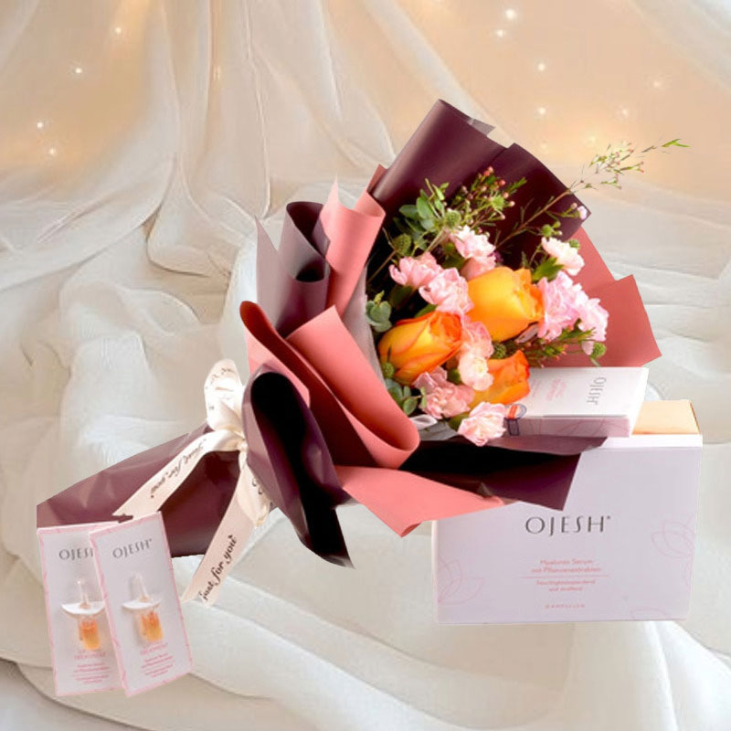 Birthday Flowers: Flower+Hyaluronic Serum