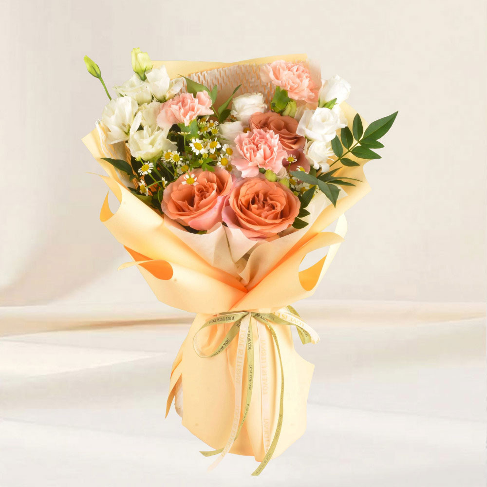 Warm Color Bouquet: Rosy Dream