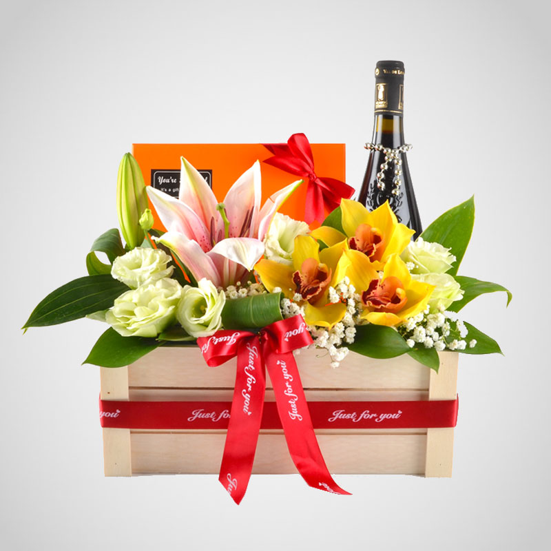 Wine and Chocolate Treats