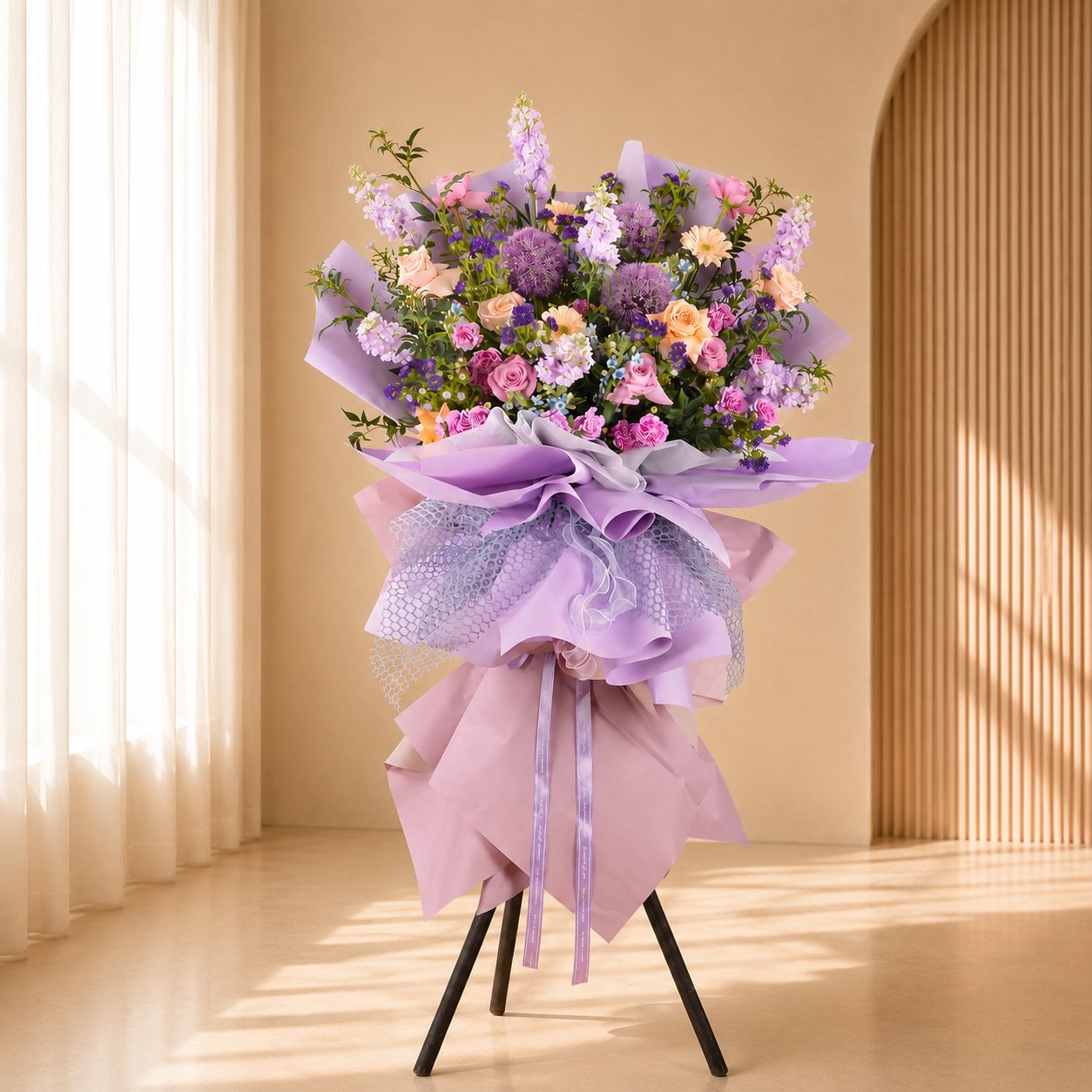 Opening Flower: Flourishing Petals