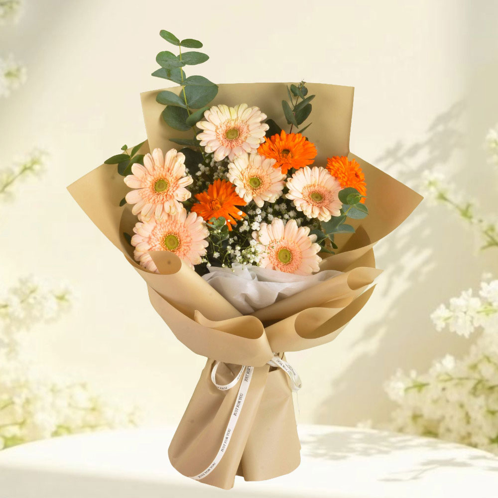 Gerberas Bouquet: Fairy Glow