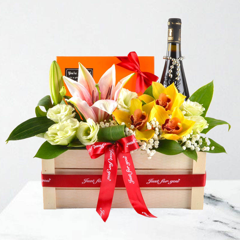 Wine and Chocolate Treats