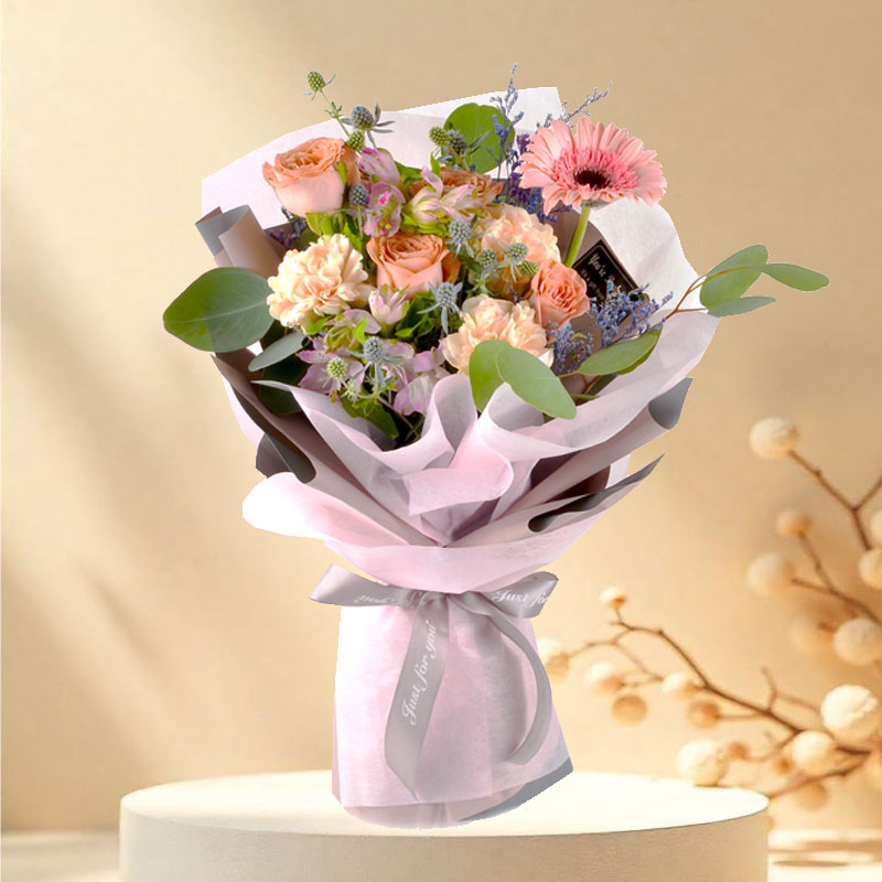 Birthday Bouquet: Cappuccino Moment