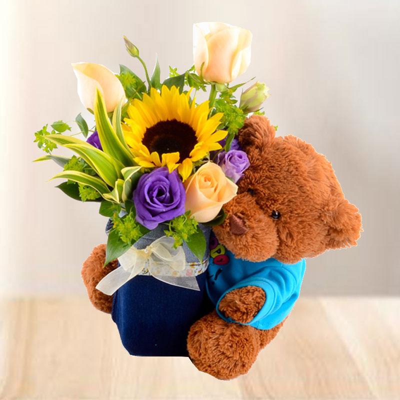 Birthday Flower: Happy Birthday