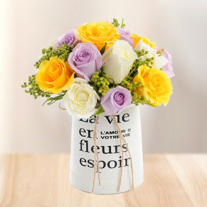 Birthday Bouquet: Rose Garden