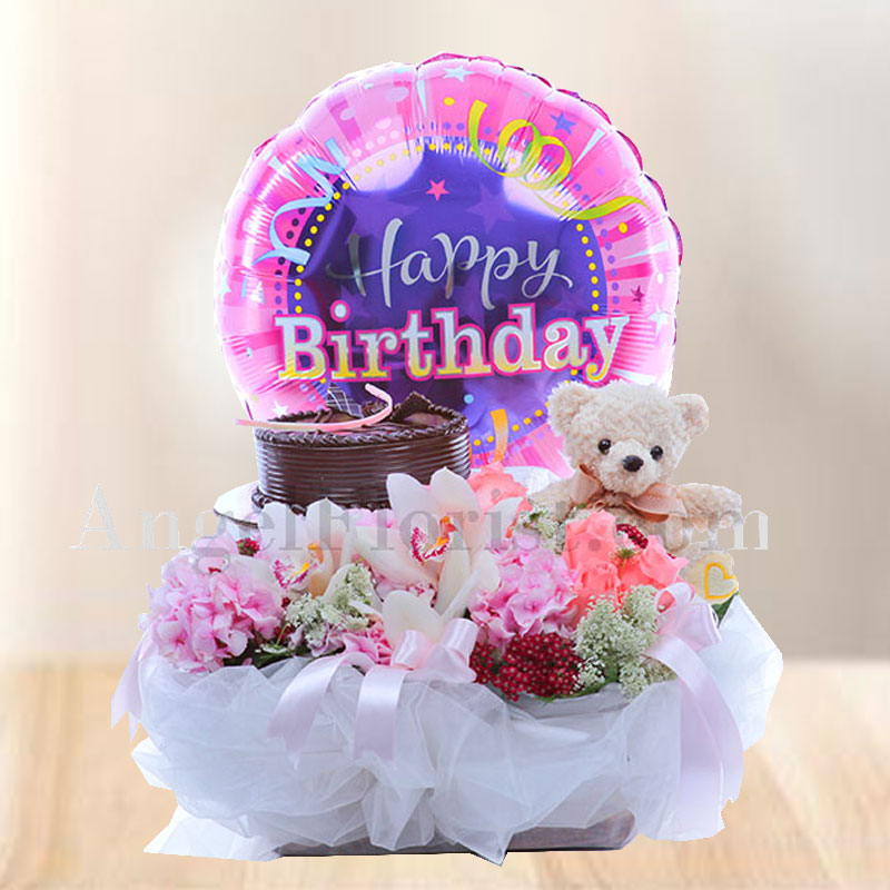 Birthday Flowers: Happy Birthday