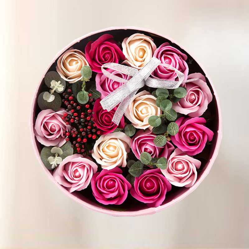 Soap Flower Gift Box
