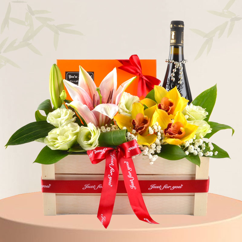 Wine and Chocolate Treats